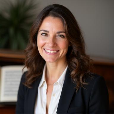 Professional headshot of Anna Petrova, piano and vocal coach